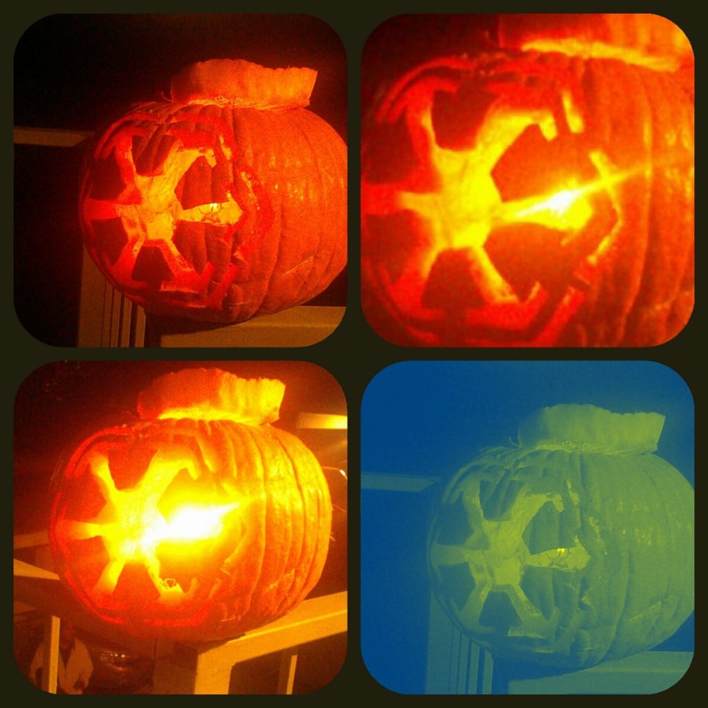 sith pumpkin