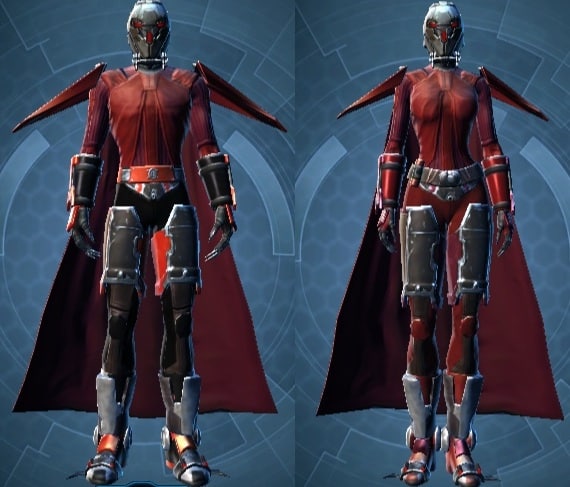 Frenzied Zealot Armor set