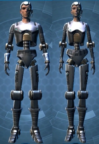 Series 212 Cybernetic Armor Set