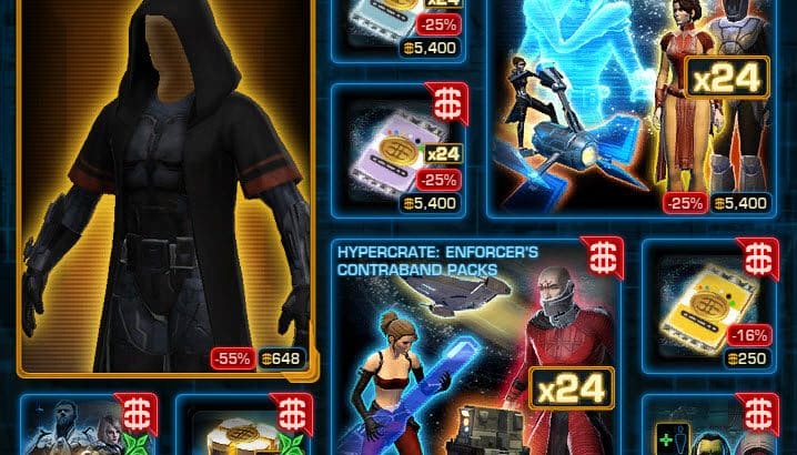 SWTOR CM Weekly Sales August 30 – September 6